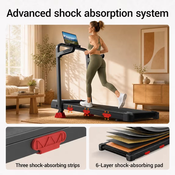 4-in-1 Foldable Walking Pad with 14% Incline, 2.5 HP Under Desk Treadmill for Home Office, 300 lb Capacity