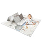 Fodoss Baby Play Mat, 47x47inch Play Mat, 0.4 in Thick Waterproof Playmat for Babies, Foldable Play Mat for Small Baby Playpen, Small Spaces