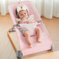 Fodoss Baby Bouncer, Portable Bouncer Seat for Babies, Ergonomic Design Baby Bouncer Chair, Baby Bassinet for Infants, Beige